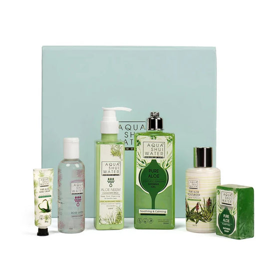 Aqua Shui Water Body Care Gift Set For Women 6-Piece Luxury Skincare Kit - combo