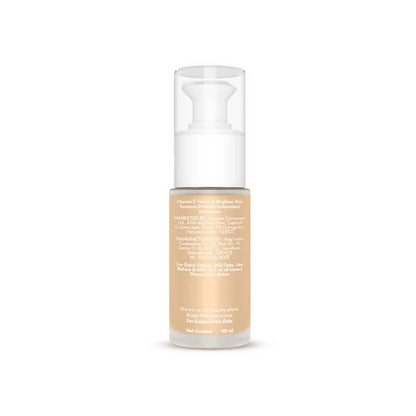 Mamaearth Hydra-Glow Full Coverage Foundation With Vitamin C & Turmeric - Beige Glow
