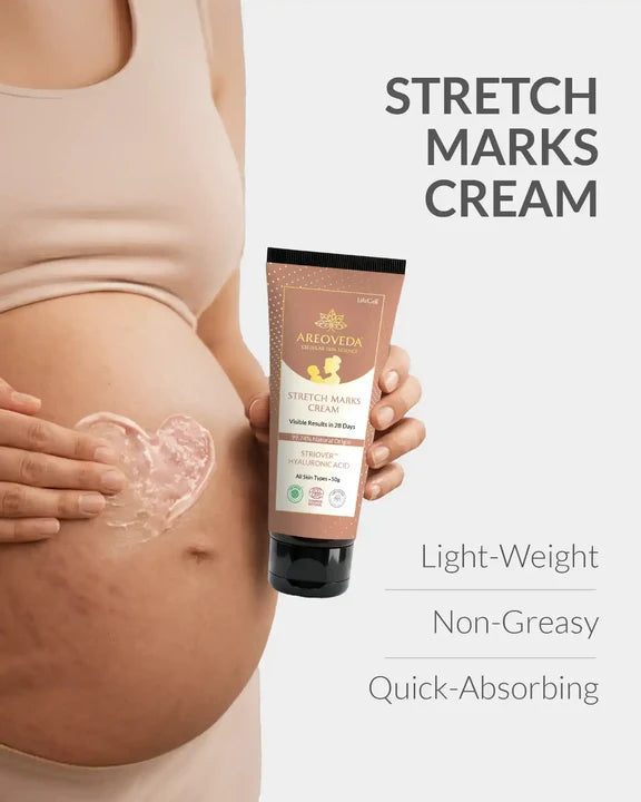 AreoVeda Stretch Marks Repair Bundle - combo