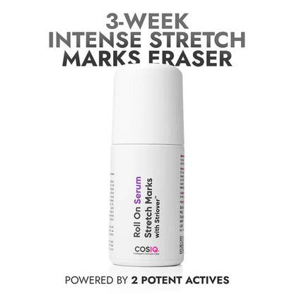 Cos-IQ Stretch Marks Removal Roll-On Serum with Striover - 40 ml