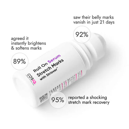 Cos-IQ Stretch Marks Removal Roll-On Serum with Striover - 40 ml