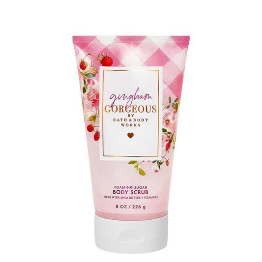 Bath & Body Works Gingham Gorgeous Foaming Sugar Body Scrub - 226 gm