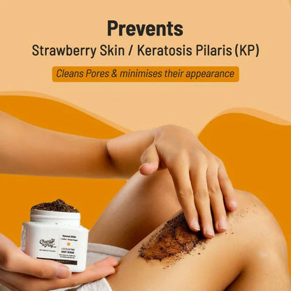 Chemist At Play Exfoliating Body Scrub For Removing Tan & Dead Skin Cells, Men & Women - 75 gm