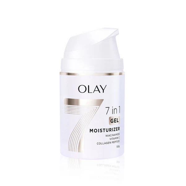 Olay 7in1 Gel Moisturizer with Niacinamide, Vitamin C, Collagen Peptide - 50 gm