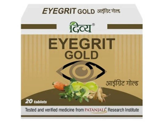 Patanjali Eyegrit Gold Tabs