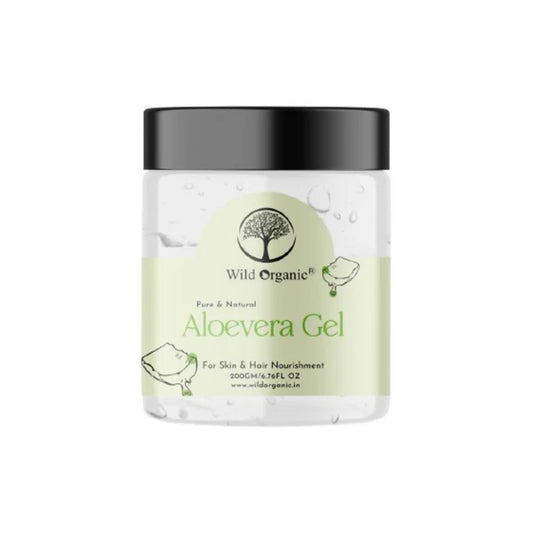 Wild Organic Pure & Natural Aloevera Gel - 200 gm