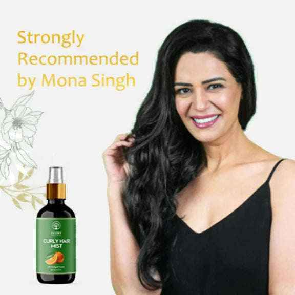 Ivory Natural Curly Hair Mist - Revitalize, Define, And Nourish Your Curly Hair - 200 ml