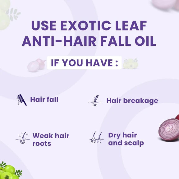 Exotic Leaf Anti Hair Fall Oil - 100 ml