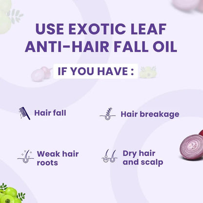 Exotic Leaf Anti Hair Fall Oil - 100 ml