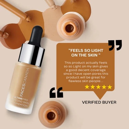 Faces Canada Ultime Pro Second Skin Foundation - Sand 04 - 15 ml