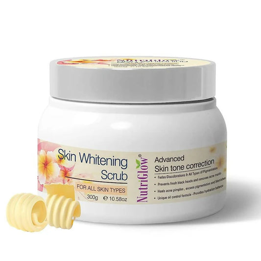 NutriGlow Skin Whitening Face Scrub - 300 gm