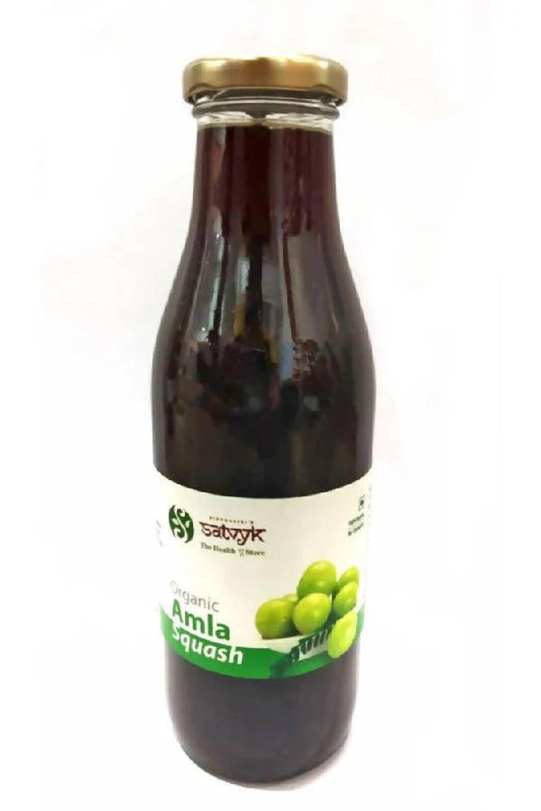Siddhagiri's Satvyk Organic Amla Squash - 500 ml
