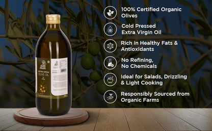 Pure & Sure Organic Extra Virgin Olive Oil - 500 ml