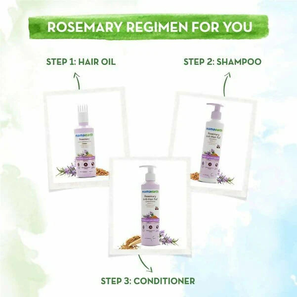 Mamaearth Rosemary Anti-Hair Fall Combo