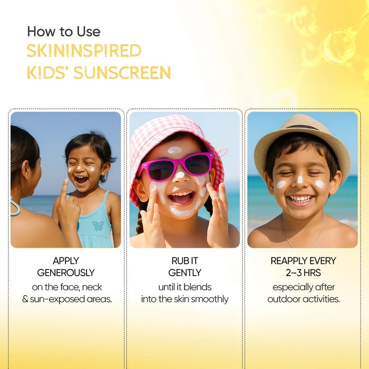Kidscreen 100% Mineral Sunscreen for Kids SPF 50+ PA++++ (50ml)