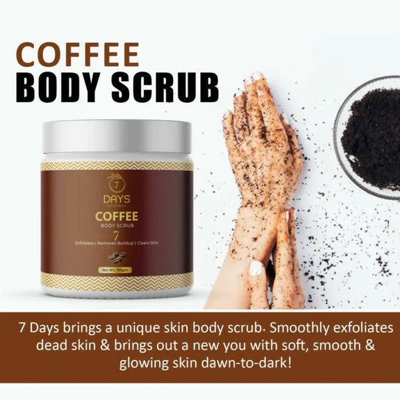 7 Days Coffee Body Scrub - 100 gm