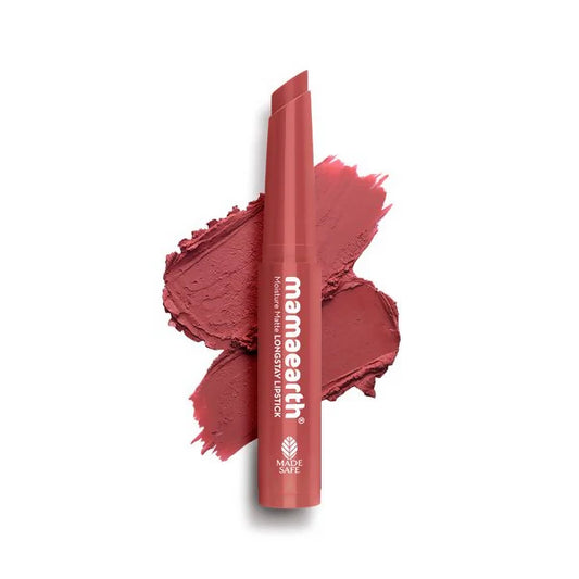 Mamaearth Moisture Matte Longstay Mini Lipstick - Carnation Nude