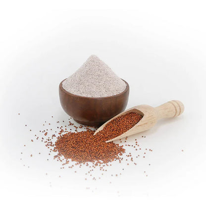 Organic Mandya Hand Pounded Finger Millet/Ragi Flour - 1 kg