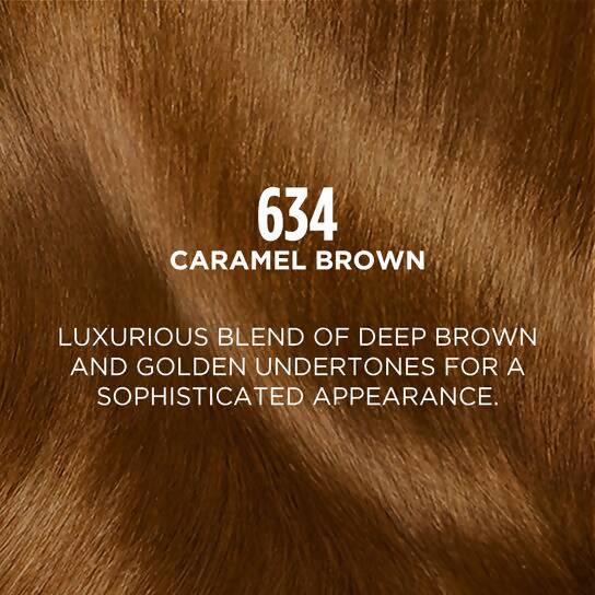 L'Oreal Paris Casting Creme Gloss Ultra Visible Conditioning Hair Color - 634 Caramel Brown