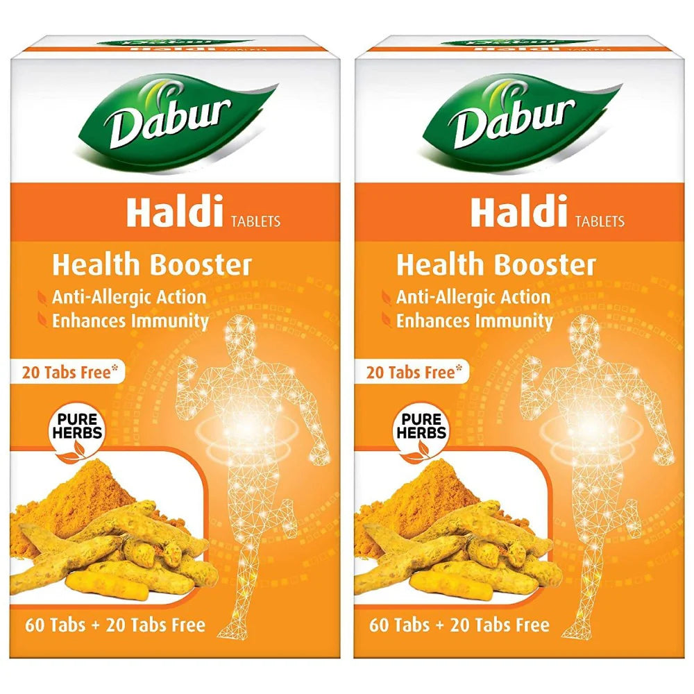 Dabur Haldi Tablets Health Booster