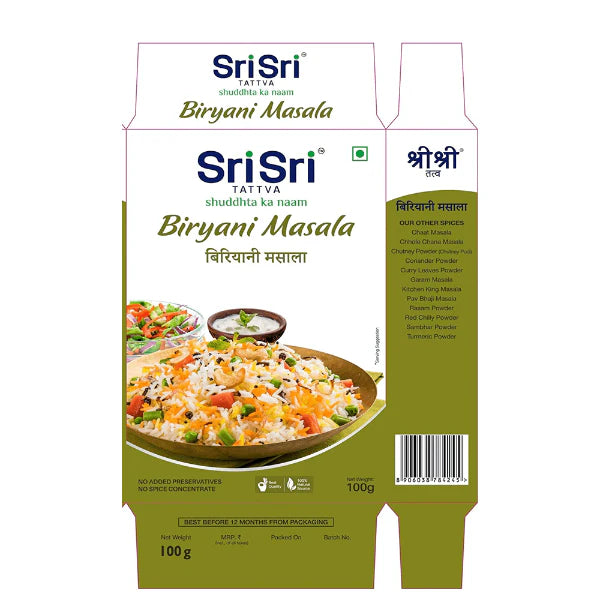 Sri Sri Tattva Biryani Masala Powder - 100 gm
