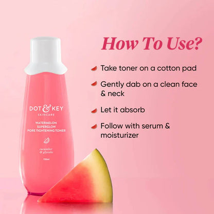 Dot & Key Watermelon SuperGlow Pore Tightening Toner - 150 ml