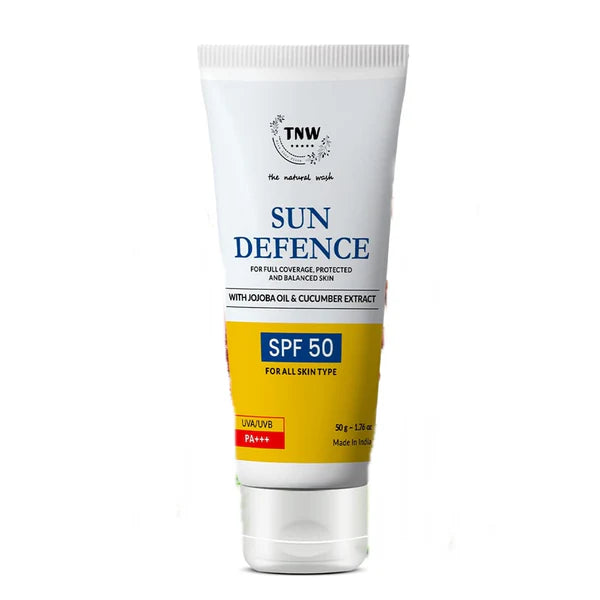 The Natural Wash Sun Defence SPF 50 Cream - 50 gm