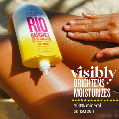 Sol de Janeiro Rio Radiance SPF 50 Body Lotion illuminating Sunscreen, UVA/UVB Broad Spectrum SPF 50 - 200 ml