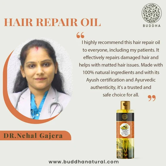Buddha Natural Hair Repair Treatment Oil - 150 ml