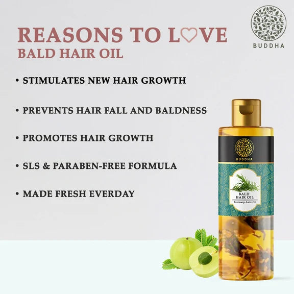 Buddha Natural Anti Bald Hair Oil - 150 ml