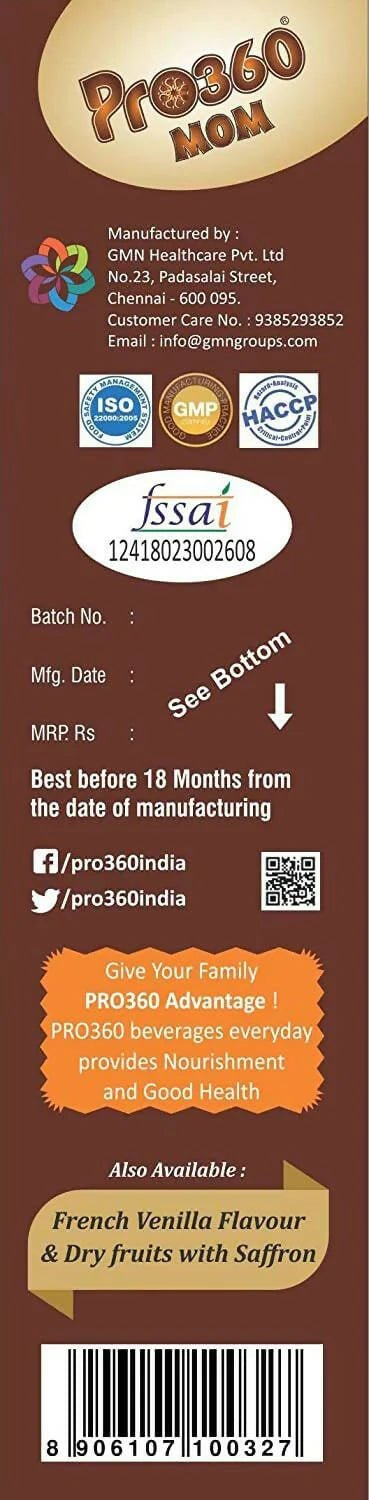 Pro360 MOM Protein Powder - 400 gm