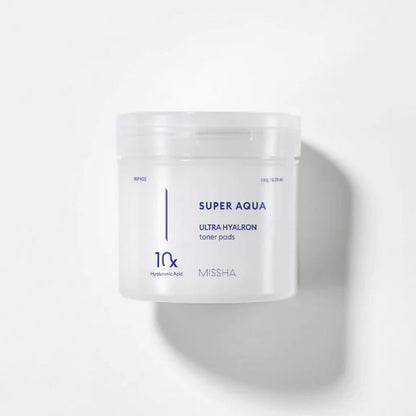 Missha Super Aqua Ultra Hyalron Toner Pads - 180 gm