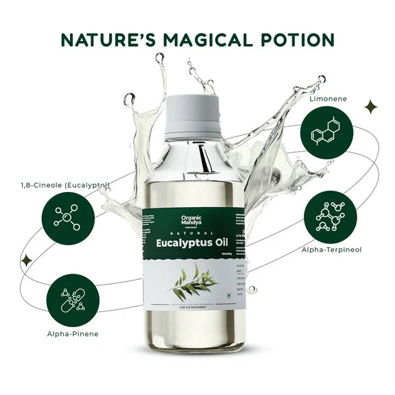 Organic Mandya Eucalyptus Oil - 100 ml