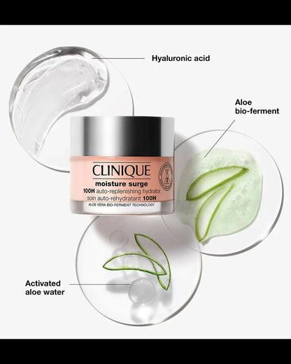 Clinique Limited Edition Moisture Surge 100H Auto-Replenishing Hydrator (Aloe Vera) - 50 ml