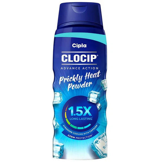 Cipla Clocip Advance Action Prickly Heat Powder - 150 gm