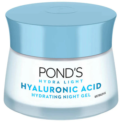 Ponds Hydra Light Hyaluronic Acid Hydrating Night Gel - 50 gm