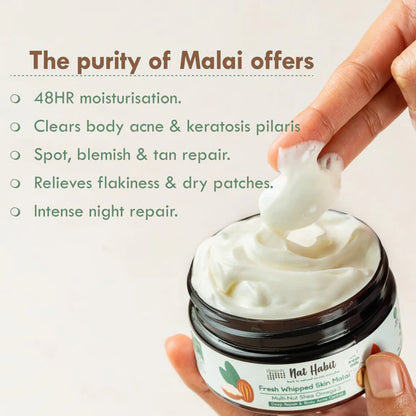Nat Habit Multi Nut Shea Omega3 Malai Body Butter