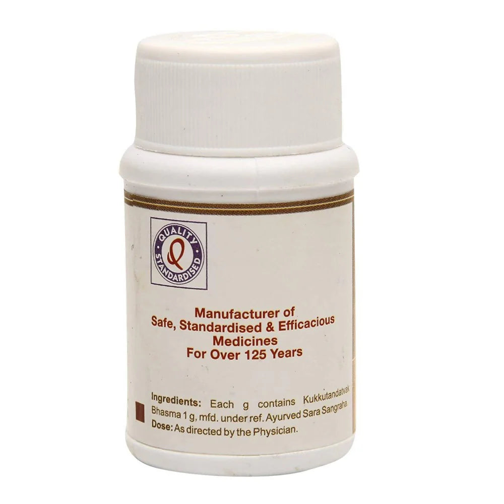 Dhootapapeshwar Kukkutandatvak Bhasma -10 gm