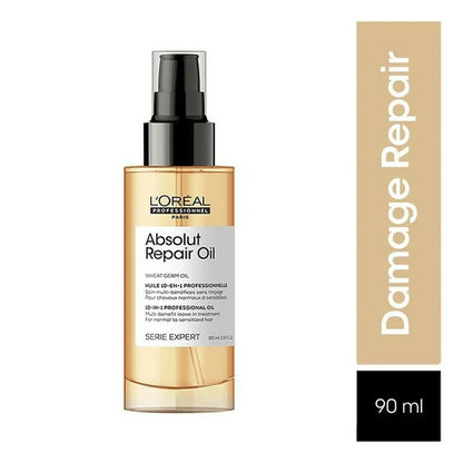 L'Oreal Paris Absolut Repair 10-In-1 Multi-Benefit Hair Serum Oil - 90 ml