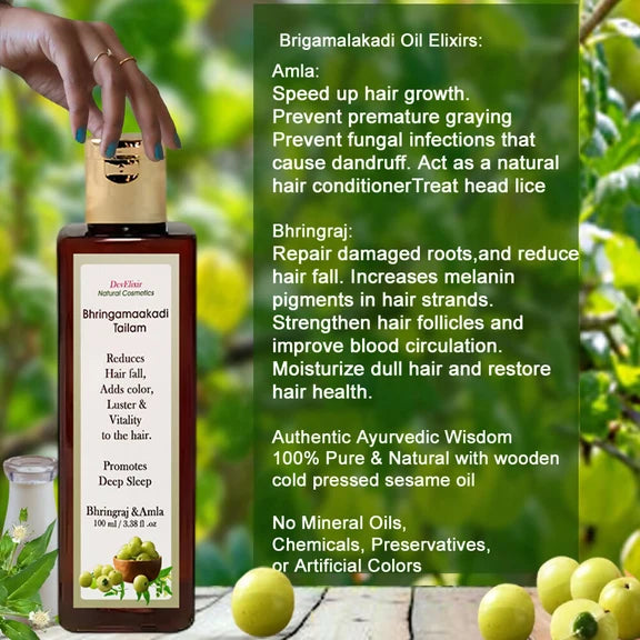 DevElixir Hair Oil For Repair Breakage & Split Ends - 100 ml