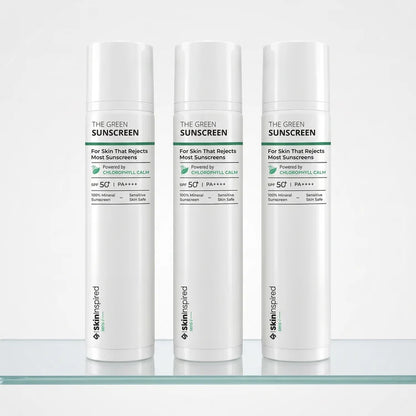 The Green Sunscreen - 100% Mineral Sunscreen SPF 50+ PA++++ (50ml)