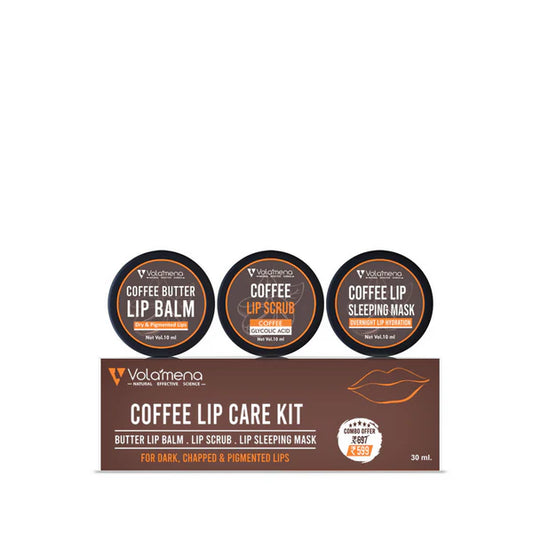 Volamena Coffee Lip Care Kit - kit