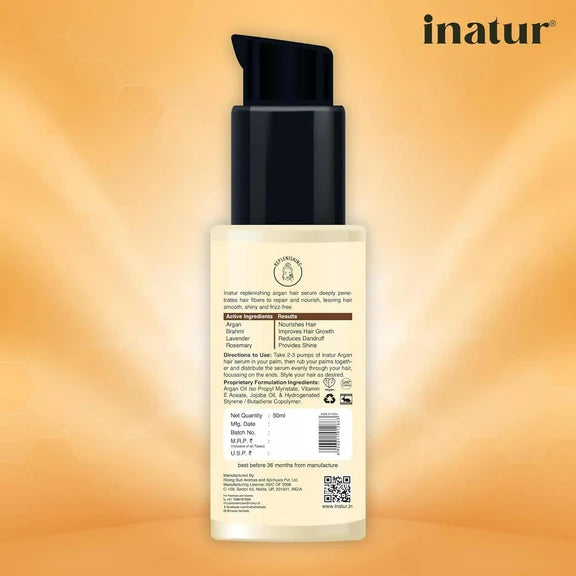 Inatur Argan Hair Serum - 50 ml