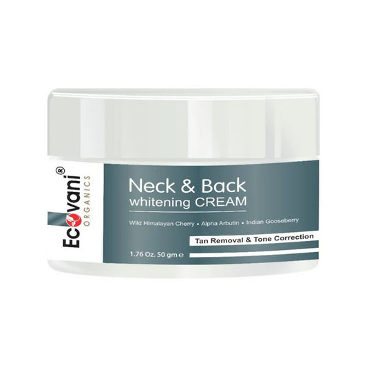 Ecovani Organics Neck & Back Whitening Cream - 50 gm