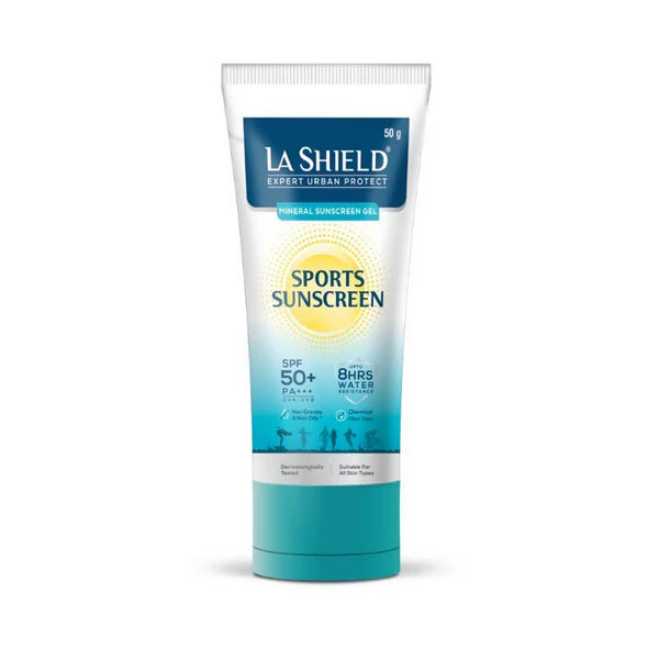 La Shield Sports Sunscreen Gel SPF 50 + PA+++ - 50 gm