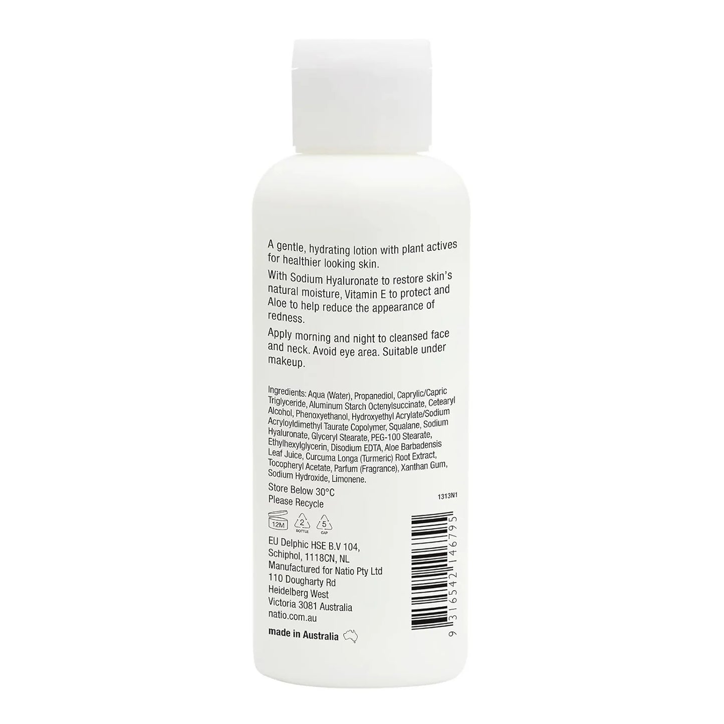 Natio Clear Shine Control Face Moisturiser - 125 ml
