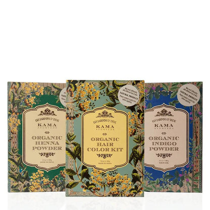 Kama Ayurveda Organic Hair Color Kit - Kit
