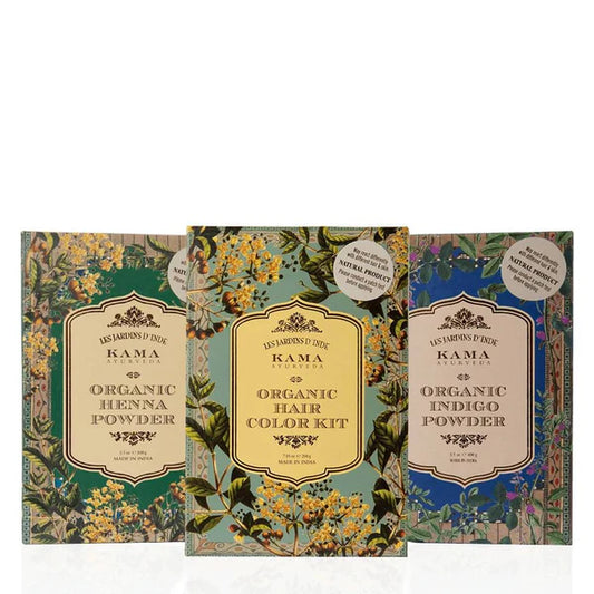 Kama Ayurveda Organic Hair Color Kit - Kit