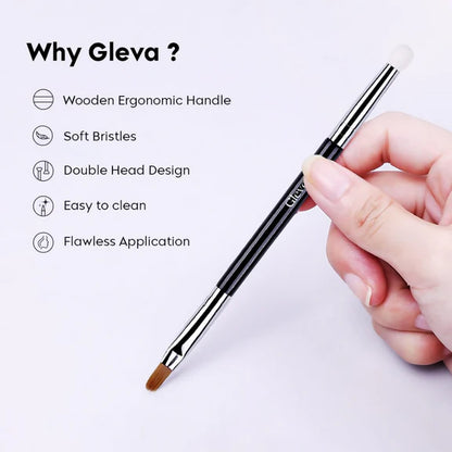 Gleva Concealer Brush Under Eye Mini Dual