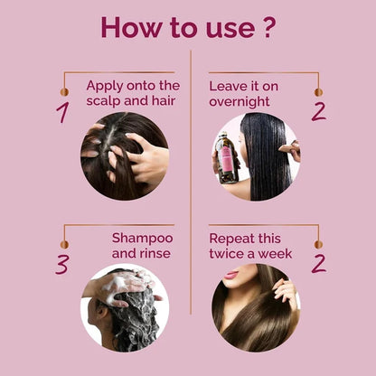 Vedic Valley Ayurvedic 21 Tatva Hair Brew Oil with 21 Herbs & Refill Combo - combo